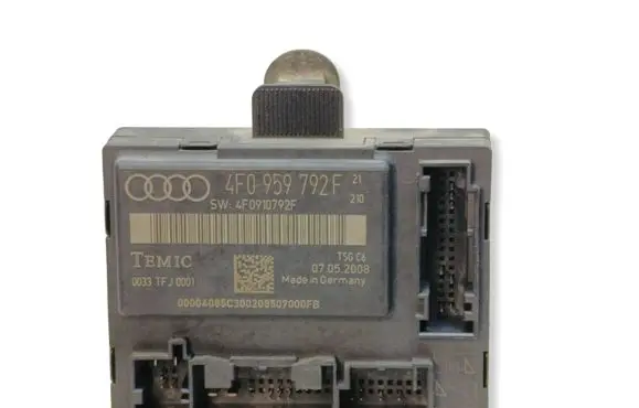 Audi A4 S4 B7 8E 8H Door control unit/module 4F0959792F 4F0910792F 07052008