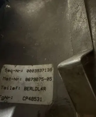 BMW 3 G20 G21 Muffler ending 8679075