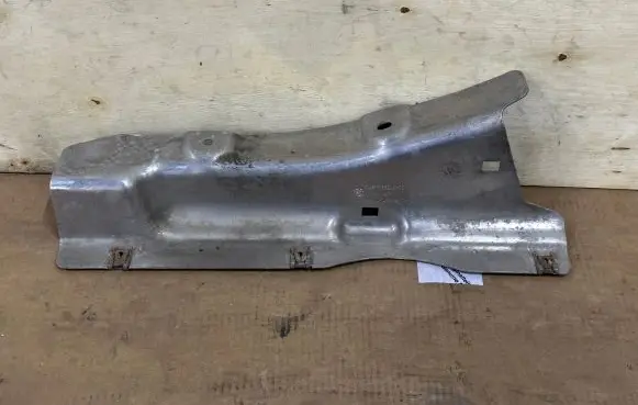Heat shield in engine bay