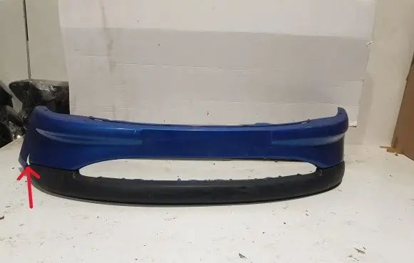 Peugeot 206 Front bumper 9625078477