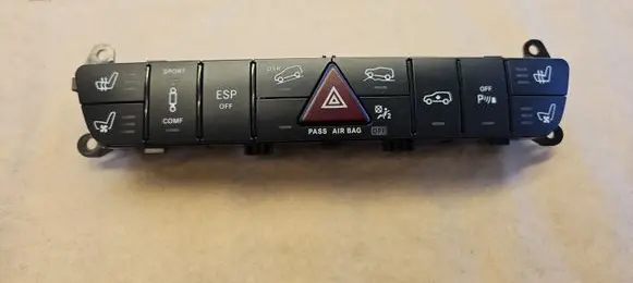 Mercedes-Benz GL X164 Hazard light switch A1648709610 1648709610