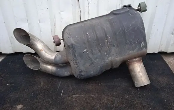 Mercedes-Benz GLE (W166 - C292) Muffler/silencer A166