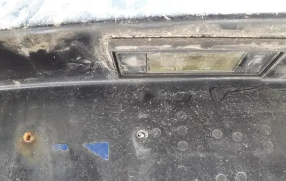 Citroen C8 Number plate light