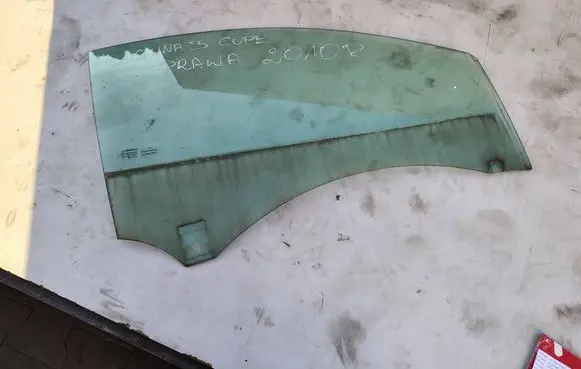 Front door window glass four-door
