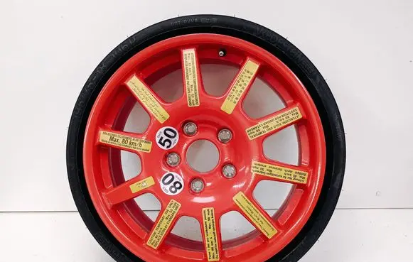 Porsche Cayenne (92A) R18 spare wheel 7P0601027E