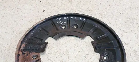 Volkswagen Touareg I Front brake disc dust cover plate 7L0615311B