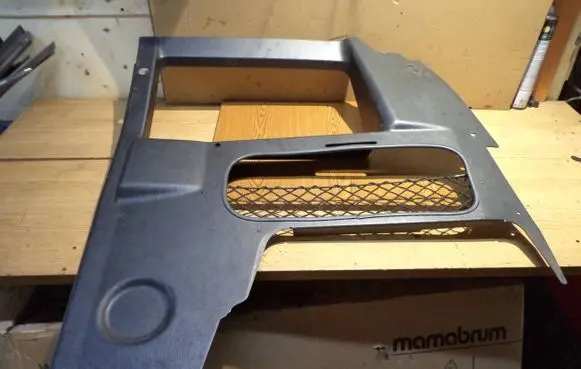 Microcar MC Tailgate/trunk side cover trim