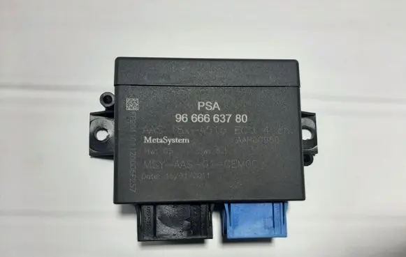 Peugeot 3008 I Parking PDC control unit/module 9666663780