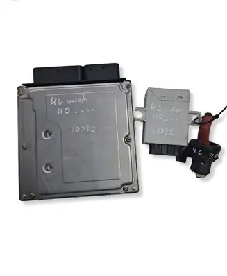 BMW 3 E46 Engine ECU kit and lock set 7791190 61356905666