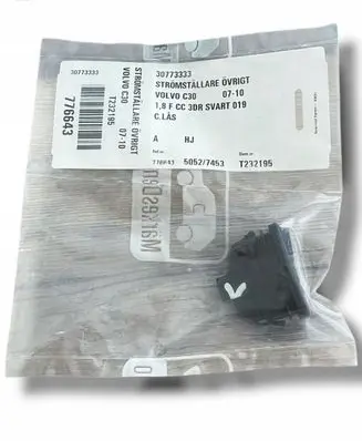 Volvo C30 Central locking switch button 30773333