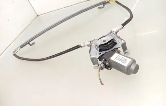 Renault Scenic I Front door window regulator with motor 400732T3