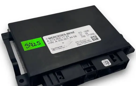 Mercedes-Benz E W213 Central body control module S3725 A2139001722