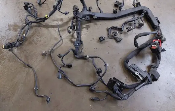 Mercedes-Benz C W204 Engine installation wiring loom A6510100443