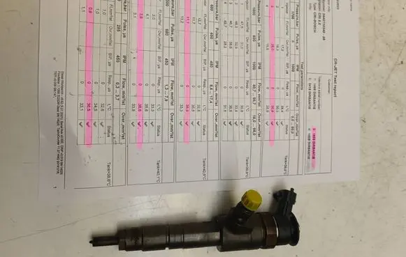 Citroen C4 II Fuel injector 0445110340