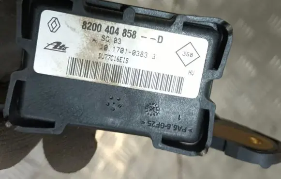 Renault Laguna II ESP acceleration yaw rate sensor 8200404858 10170103833 DU77C16EIS