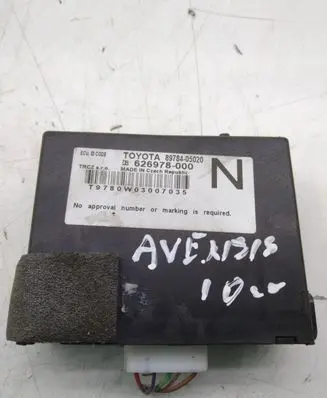 Toyota Avensis T270 Immobilizer control unit/module 8978405020 626978000