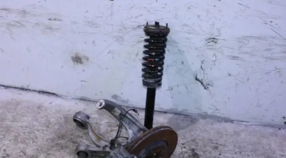Jaguar XF X250 Front wheel hub spindle knuckle