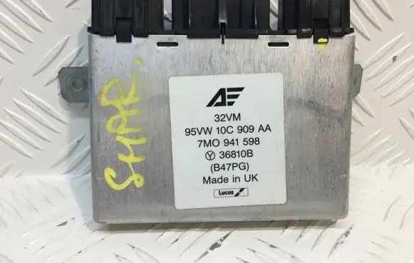 Volkswagen Sharan Engine control unit/module 7M0941598 95VW10C909AA