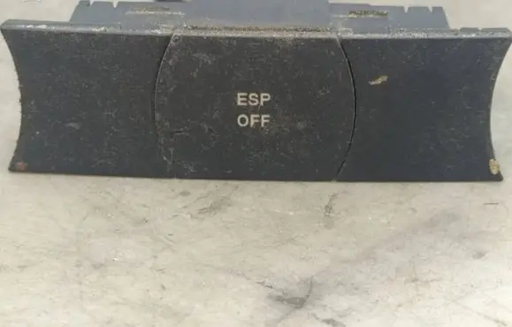Volkswagen Touareg I ESP (stability program) switch 7L6927225C