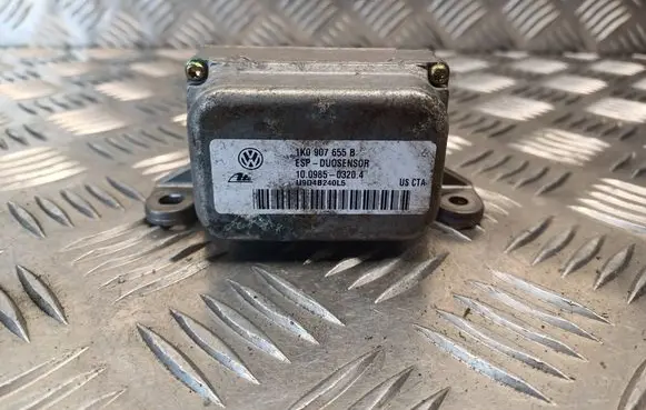 Volkswagen Touran I ESP acceleration yaw rate sensor 1K0907655B