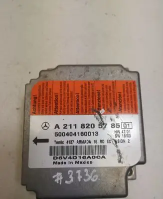 Mercedes-Benz E W211 Airbag control unit/module A2118205785