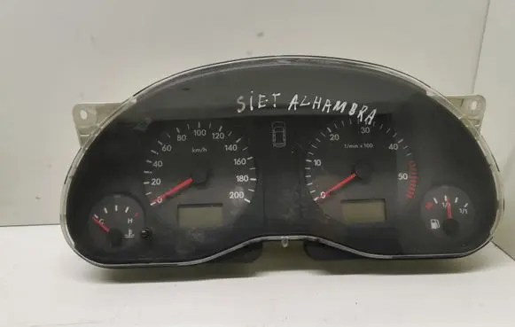 Seat Alhambra (Mk1) Speedometer (instrument cluster) 7M0920821H96VW10849EK