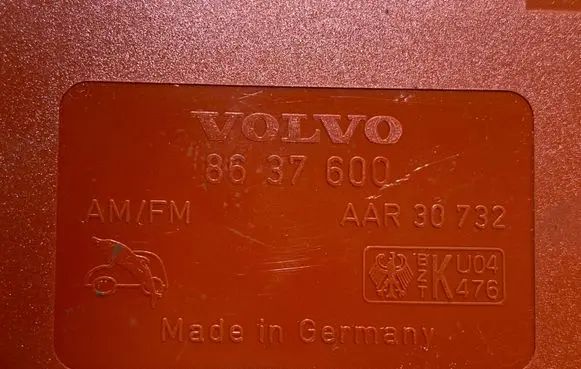 Volvo S80 Other control units/modules 8637600 AAR30732