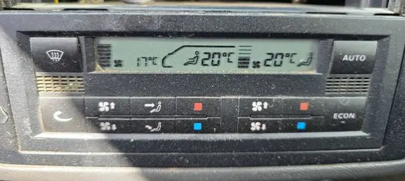 Volkswagen Sharan Climate control unit 7M3907040E
