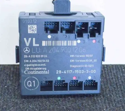 Mercedes-Benz C W204 Door control unit/module A2049001206 A2128203926