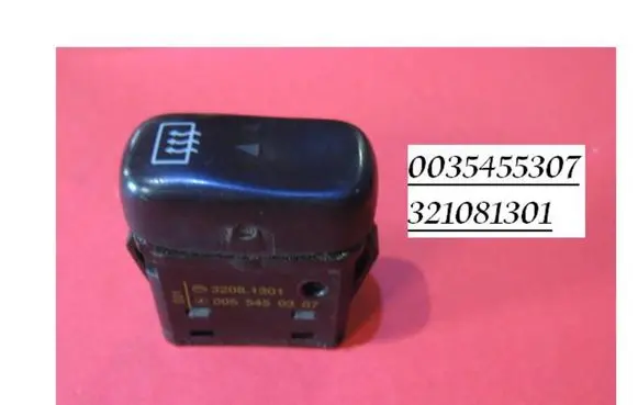 Mercedes-Benz Vito Viano W638 Windscreen/window heater switch 0035455307 321081301