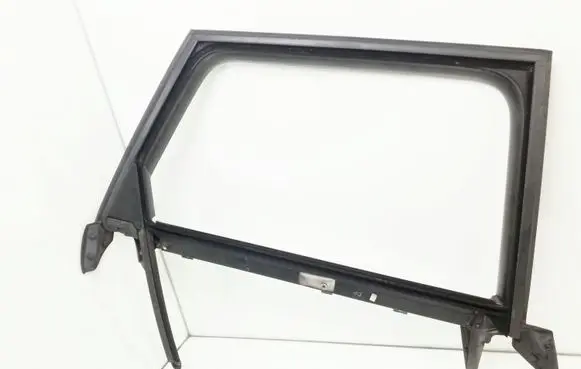 Audi A6 S6 C6 4F Rear door window/glass frame 4F0867370C 60422076 2634