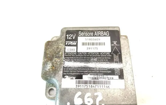 Fiat Panda II Airbag control unit/module 51803609