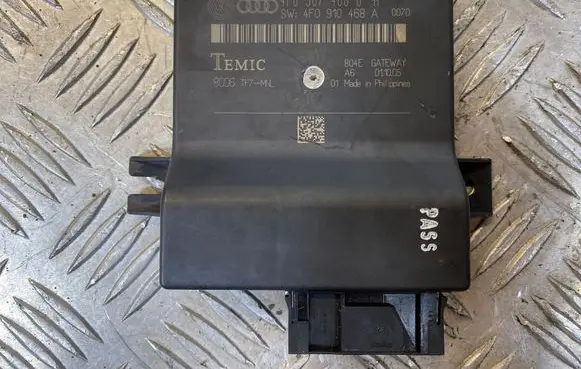 Audi A6 S6 C6 4F Gateway control module 4F0907468D 4F0910468A 8006TF7MNL