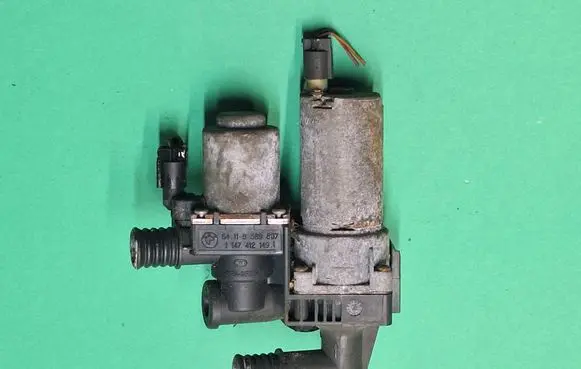 Coolant heater control valve