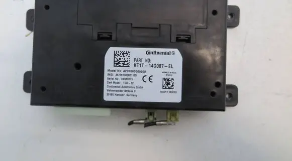 Ford Fiesta Bluetooth control unit module KT1T14G087EL U89605YJ 357367080851175