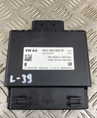 Audi Q5 SQ5 Voltage converter/converter module 8K0959663B