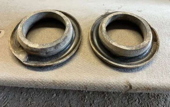 Peugeot 4007 Rear coil spring rubber mount 