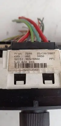 Skoda Roomster (5J) Climate control unit 5J0820045 25102007