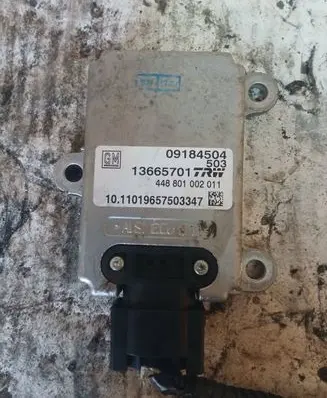 Opel Vectra C ESP acceleration yaw rate sensor 09184504 13665701 448801002011