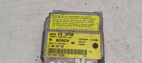 Mitsubishi Carisma Airbag control unit/module MR309212 0285001232