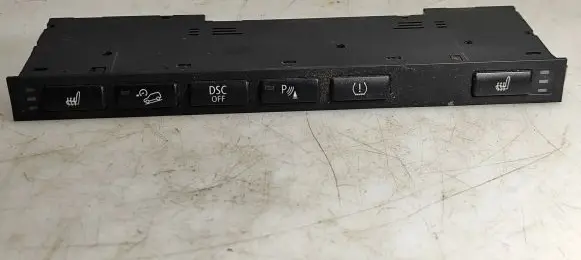 Seat heating switch