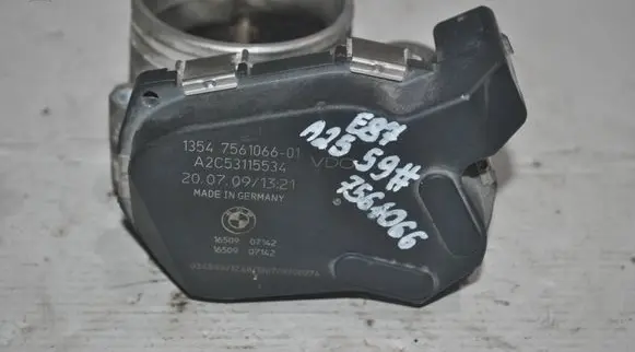BMW 1 E81 E87 Throttle valve 7561066 A2C53115534 1650907142