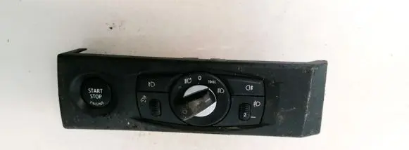 BMW 5 E60 E61 Light switch 6988555 33295101