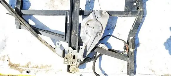 Audi A6 S6 C5 4B Sliding door window regulator with motor 4B0839398B