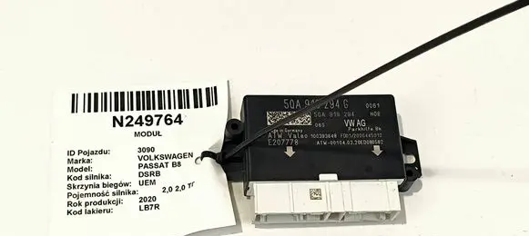Volkswagen PASSAT B8 Central body control module 5QA919294G