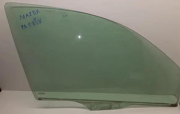 Mazda 2 Front door window glass four-door