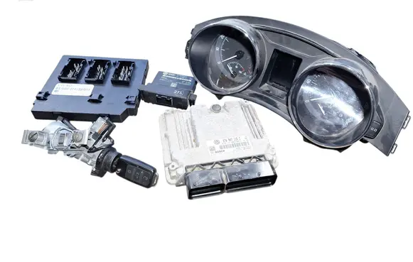 Skoda Superb B6 (3T) Engine ECU kit and lock set 3T0907115C 1K0907530Q 1K0905865