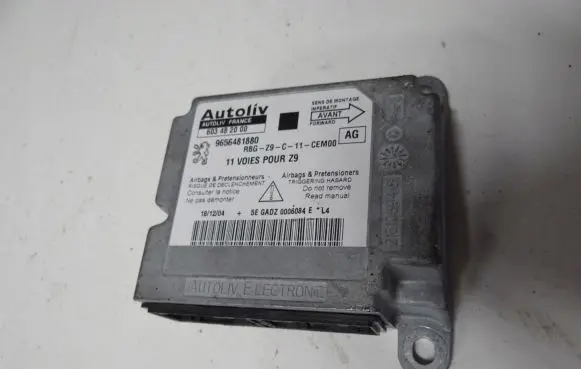 Peugeot 607 Airbag control unit/module 9656481880