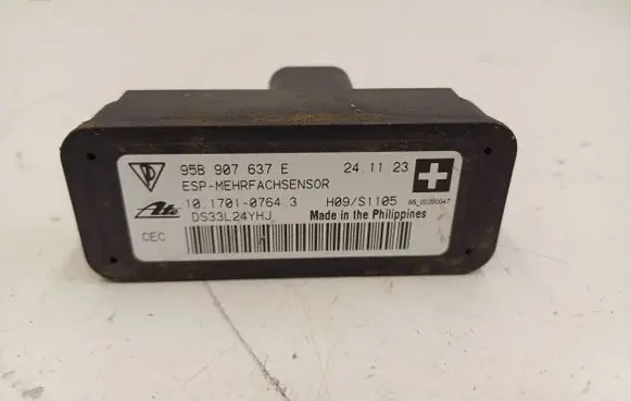 Porsche Macan (95B) ESP acceleration yaw rate sensor 95B907637E