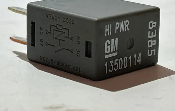 Opel Insignia A Other relay 13500114